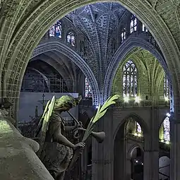 Bóvedas del crucero de la catedral de Sevilla.