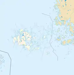 Mariehamn ubicada en Åland