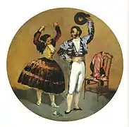 Danseurs espagnols, Manet, 1779.