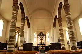 Limal: Interior de la iglesia San Martín de Limal.