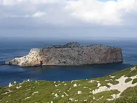 Vista de la isla de Perejil.