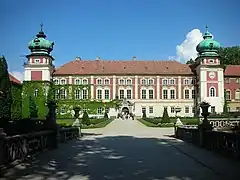 reconstrucción de las fortificaciones del castillo de Łańcut (1667)