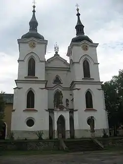 Iglesia en el monasterio de Želiv por Jan Santini Aichel, 1714-1721.