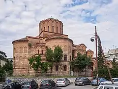 Vista norte de la iglesia.