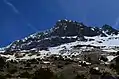 Paisaje nevado del monte. Timfi