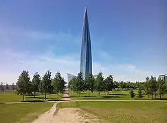 Lakhta Center (2012-2018), San Petersburgo