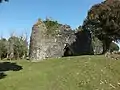 Vista frontal de la fortaleza de Kindgi