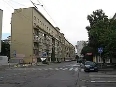 Edificio de la cooperativa del NKID, Moscú, calle Fadéieva, 2