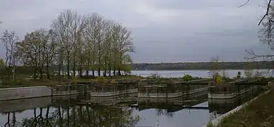 Vista de la boca del Canal del Ladoga y del Neva