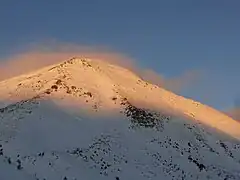 Pico Petros en invierno