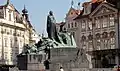 Monumento a Jan Hus.