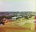 La parte noroccidental desde el campanario de la Catedral de la Asunción