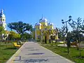 Parque alrededor de la catedral