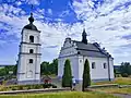 Iglesia en Súbotiv, lugar de nacimiento de Bogdán Jmelnitski.