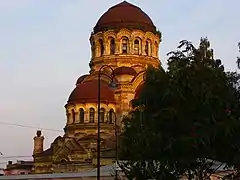 Iglesia de Nuestra Señora de la Misericordiosa, en el puerto de las Galeras de San Petersburgo (1889-1898);