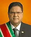 Surinam SurinamChan Santokhi, Presidente, Presidente de la Comunidad del Caribe