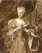 Carlota Cristina de Brunswick-Wolfenbüttel, madre de Natalia.