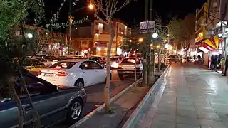 Intersección de Bazaar, centro de la ciudad.