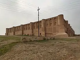 Qasr al-'Ashiq, un palacio cerca de Samarra, construido entre 878 y 882