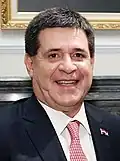 Horacio Cartes 50.º presidente de la República del Paraguay (2013-2018)67 años