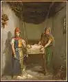 Théodore Chassériau, Escena en el Barrio Judío de Constantina, 1851. Metropolitan Museum of Art, Nueva York.
