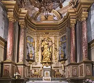 Retablo de la capilla de la Virgen