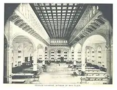 Imagen del piso principal, publicada en 1893