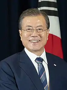 Corea del Sur Corea del SurMoon Jae-in, presidente