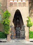 Pórtico de entrada.