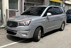 SsangYong Rodius, vista lateral.