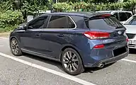 Elantra GT (Hatchback) vista trasera