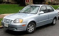 Hyundai Accent post-reestilización de la segunda generación (LC) (EE. UU.)