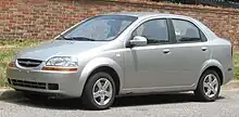 Chevrolet Aveo (2004-2006) producido por FSO para el mercado europeo