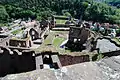 Castillo de Hardenburg cerca de Bad Dürkheim