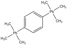 1,4-bis(trimetilplumbil)benceno