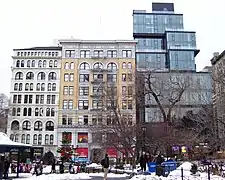 El Lincoln Building, el Spingler Building y el 15 Union Square West