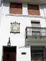 Detalle de arquitectura tradicional vernacular en Casas Altas (Valencia), año 2003