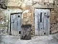 Detalle de arquitectura tradicional vernacular en Casasaltas (Valencia), año 2007