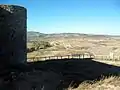 Vista de Santo Domingo desde la Puerta de la Calzadilla en Moya (Cuenca).