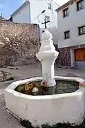 Fuente del Pilón en Pedro Izquierdo de Moya (Cuenca), año 2017.