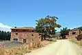 Construcciones tradicionales (vernaculares) en las Casas de Guerrero (Ademuz), año 2016.