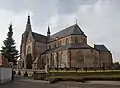 Iglesia (basílica) de la Cátedra de San Pedro en Antioquía, iniciada a finales del siglo XV en estilo tardogótico y reconstruida la nave en el siglo XIX.