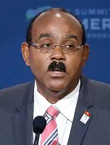 Antigua y Barbuda Antigua y BarbudaGaston Browne, Primer Ministro