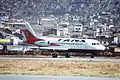 El avión involucrado en el accidente fotografiado en septiembre del 2000.