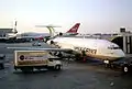 Boeing 727-264 Adv. de Mexicana (XA-HOH) en el Aeropuerto Internacional de Miami.