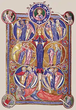 Biblia de Lambeth, el árbol de Jesé