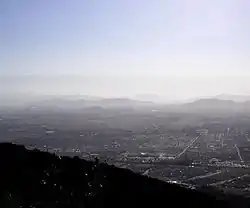 Comuna de Puente Alto, la más poblada del país.