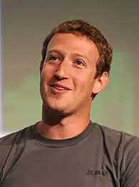 EmpresarioMark Zuckerbergde California