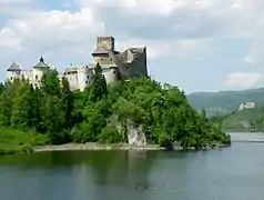 Castillo de Czorsztyn.