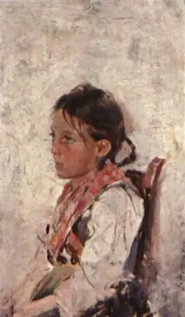 Retrato de una joven (1875)